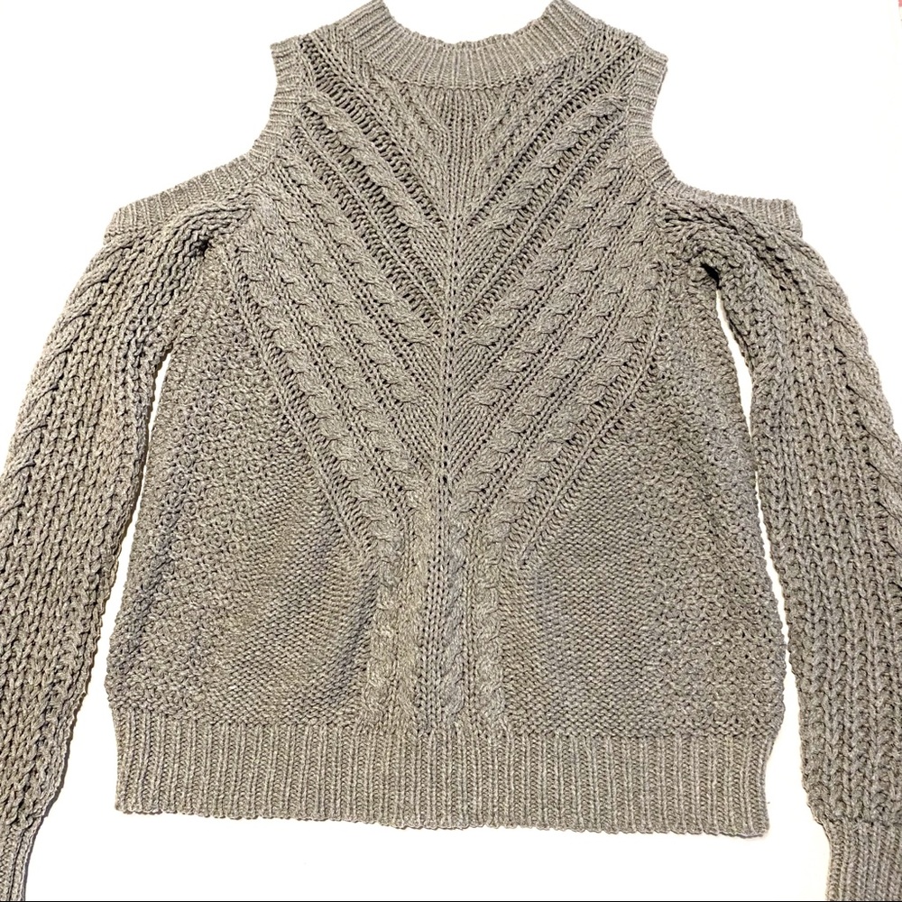 Aero Cold Shoulder Sweater